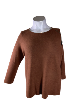 Made in Italy kuscheliger weicher Oversize Pulli in trendigen Farben 44/46/48